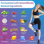 GLP-1 Supplement Natural Activator Formula GLP1 for Women & Men, with Probiotic, Hops, Green Tea for Energy, Gut Health, Hunger & Metabolism Support, 300 Count