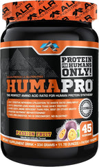 HumaPro Essential Amino Acid Formula | EAA Protein Supplement | Supports Muscle Recovery & Performance | Vegan, Gluten Free | | 45 Servings (Passion Fruit)