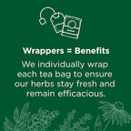 Traditional Medicinals Tea, Organic Peppermint, Soothes Your Belly, Refreshing & Minty, 48 Tea Bags