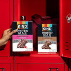 KIND Protein MAX, Dark Chocolate Crisp, 20g Protein, 1g Sugar, Low Sugar, High Protein Snack Bars, 4 Count