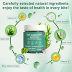 Sea Moss Gummies for Hair Loss，Hair Loss Gummies with Organic Sea Moss，Pearl Powder & Aloe Vera,Vitamin C, Vitamin E, Supports Hair & Skin Wellness Dietary Supplement — 60 Gummies
