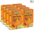 SOLELY - Organic Mango & Orange Whole Fruit Gummies (Pack of 8 Boxes, 5 Bags per Box) - Real Fresh Fruit - Healthy Snacks for Adults & Kids - Non GMO, Vegan Snacks, Shelf Stable - 40 Bags (3.5 oz)