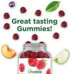 Lifeable Collagen Peptides Gummies | 100mg with Vitamin C | Great Tasting Collagen Supplements | Vegetarian Hair Skin and Nails Gummies | Collagen Gummies for Adults, Men, Women | 90 Gummies