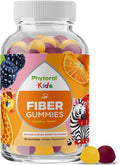 High Prebiotic Fiber Gummies for Kids - Dietary Fiber Supplements for Digestion & Constipation - Chicory Root Kids Immune Gummies - Non-GMO & Vegan Digestive Nutritional Supplements - 60 Count