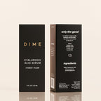 DIME Beauty Hyaluronic Acid Serum - Ultra Hydrating Anti-Aging Face Serum for Dry Skin, Plumping and Smoothing Fine Lines, Lightweight, Vegan, Cruelty-Free Facial Serum, 1 oz / 30 ml