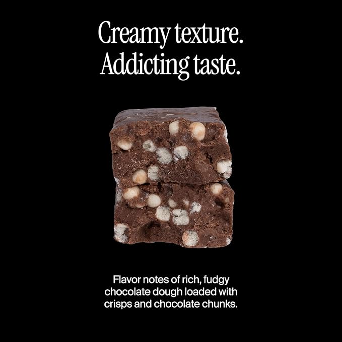 David High Protein Bars - 0g of Sugar, Low Carb, Gluten Free - 28g of Protein, 150 Calories - On-The-Go Snack - Fudge Brownie Flavor, Pack of 12