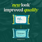 goodwipes Flushable Butt Wipes - Vitamin E & Aloe - Sewer & Septic Safe - Extra Large Adult Wet Wipes For Women & Men - Bathroom Essentials - Shea-Coco, 418 Count (8 Packs + 1 Travel)