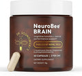 Dr Sosnowski's NeuroBee Brain Supplements with Royal Jelly, Lion's Mane + Reishi Mushroom | Energy, Mental Performance + Cognitive Function Support, 60ct
