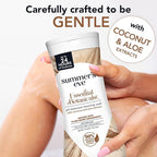 Summer’s Eve Essential Botanicals Daily Feminine Wash, Coconut Aloe, Gentle pH-Balanced Body Wash for Women, Feminine Care to Remove Vaginal Odor, Gynecologist Tested, 15 fl oz