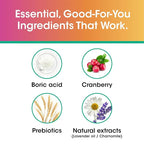 vH essentials Foaming Feminine Wash - Fragrance Free - Ph Balanced, Hypoallergenic, Prebiotics, Natural Botanical Extracts and Vitamins - Odor Eliminating Formula - 6 Fl Oz