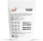 HEARTHY FOODS Marine Collagen Powder 16 Oz - Sourced from Wild-Caught Fish, Pescatarian Friendly, Keto Certified & Non-GMO Verified - Easy to Mix in Water - 45 Servings