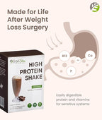 BariSlim High Protein Shake - Delicious & Nutritious Meal Replacement Shake - Low Sugar & Carb - Formulated for Bariatric Patients & Post-Weight Loss Surgery Support | Chocolate Shake (9 oz)