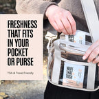 Wipe That Tush On-The-Go Flushable Wipes - 4 Packs of 30 Individually Wrapped Wipes, 120 Total - Fragrance Free - Extra Large & Soft - Hypoallergenic With Aloe & Vitamin E - Septic-Safe