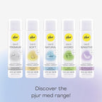pjur med Premium – Top-Grade Silicone-Based Lubricant for Dry & Sensitive Mucous Membranes, No Preservatives, Extra Long-Lasting, 3.4 oz / 100 ml