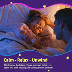 Kids Sleep Gummies - Magnesium Glycinate Gummies, Melatonin Free Sleep Aid | Magnesium, Calcium, D3, B6, L Theanine | Kid Melatonin Alternative for Restful Sleep (Pack of 2)