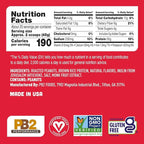 PB2 Performance Peanut Plant Based Vegan Protein Powder | 20g Complete Protein, No Added Sugar, Prebiotic Fiber | Dairy Free, Certified Vegan, Non-GMO, Gluten Free [Peanut w/Madagascar Vanilla, 2LB]