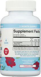 Kids Magnesium Citrate Gummies by MaryRuth's | 2 Month Supply | Sugar Free | Calm Magnesium Gummies for Kids 2+ | Bone Health | Calcium Absorption | Essential Mineral | Vegan | 60 Count