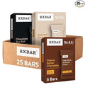 RXBAR Protein Bars, 12g Protein, Gluten Free Snacks, Chocolate Lovers Variety Pack (5 Boxes, 25 Count)