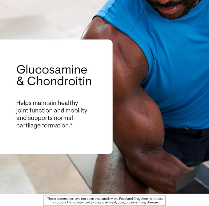 THORNE - Glucosamine & Chondroitin - Helps Maintain Healthy Joint Function & Mobility - Supports Normal Cartilage Formation* - Third-Party Certified - Gluten, Dairy & Soy-Free - 90 Capsules