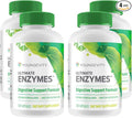 Youngevity Ultimate Enzymes® - Multi Enzymes for Digestion, Gas & Bloating Relief - Betaine HCl, Ox Bile, Pancreatine 10X, Papain 6M, Pepsin 1:3000 (120 Capsules - 4 Pack)