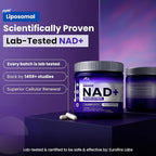 PURE HEALTH MAX PHM NAD Resveratrol Supplement - 10,000mg Extra Strength | NAD+ Liposomal Supplements for Men and Women | NMN & NMNH Alternative | 90 Capsules, 1.5 Months Supply