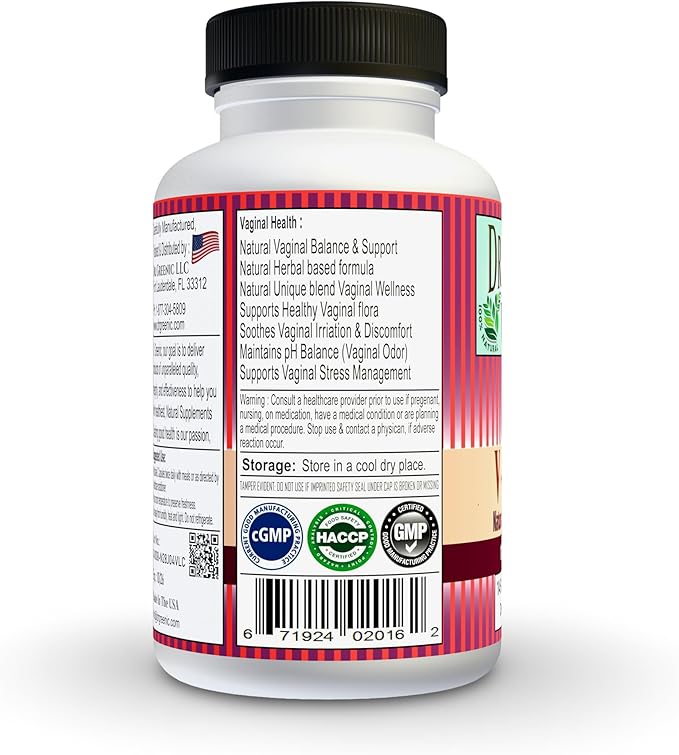 VAL Care Supplement 60 Capsules | V - Health | Natural V - Balance & Comfort | Female Yeast Infection Support