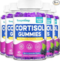 Cortisol Supplements for Women, 0 Sugar Cortisol Gummies, Cortisol Reducer with Ashwagandha, Myo-Inositol, GABA & Saffron - Stress Relief, Hormone Balance & PMS, Cortisol Detox for Women, 300 Count