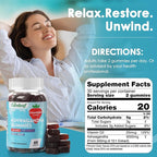 Vegan Ashwagandha Gummies-3000mg High Potency Ashwagandha Root Extract with Vitamin D2 | Strawberry Flavor | 60 Cts/Bottle
