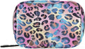 Leopard Weekly Medicine Pill Organizer Travel Pill Case Box Holder Container Small for Vitamin Supplement