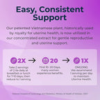 CRILA Estrogen Free, Fertility Ovarian Support and Uterine, Healthy Menstrual Cycle Regulation 2 Month Supply I Period Pills for Cramps, Menopause, PMS Relief | Ovarian Support Vitamins for Women
