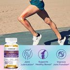 Hyaluronic Acid Supplements, 850mg High Bioavailable Dietary Hyaluronic Acid Capsules, Double Strength Skin Hydration, Eye Health, Hair & Nails Growth Support, 60 Softgels, 2 Pack