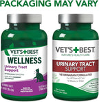 Vet's Best Cat Urinary Supplement, Urinary Tract Support Chewable for Cats, Supports A Healthy Urinary Tract in Cats, 60 Chewable Tablets