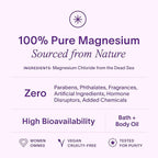 Ladywell Topical Magnesium Oil Spray | Mood, Cycle & Stress Support | PMS, PCOS, Fertility, Menopause, Hormone Balance, Cramps | Pure Magnesium Chloride, Science-Backed | Rapid Skin Absorption