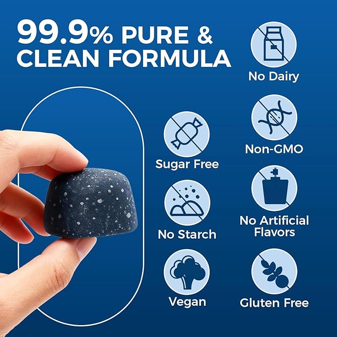 Methylene Blue Gummies, for Cognitive Support & Mental Focus, Clean 5mg of Methylene Blue Per Gummy, 99.9% Pure, Vegan, Non-GMO, 60 Gummies