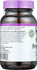 Bluebonnet Evening Primrose Oil Softgels, 500 mg, 100 Count (743715009189)