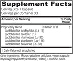 Vitanica FemEcology, Vaginal and Intestinal Probiotic Support, Vegetarian, 30 Capsules