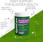 Bladder Control Supplements – Urinary Tract Health for Women | Overactive Bladder Support, UTI Relief & Infection Treatment | Daily Feminine Wellness Gummies – 60 Pineapple Flavor