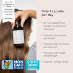JSHealth Hair Growth Vitamins for Women. Hair + Energy with Kelp Iodine and Zinc. Supports Thickness, Strength, Energy. Nutritionist-Formulated (60 Capsules)