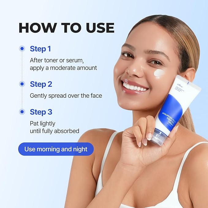 IsNtree Hyaluronic Acid Aqua Gel Cream 100ml, 3.38 fl oz | Korean Skincare | Lightweight Moisturizer | Quick-Absorbing Hydration | For Oily to Combination Skin