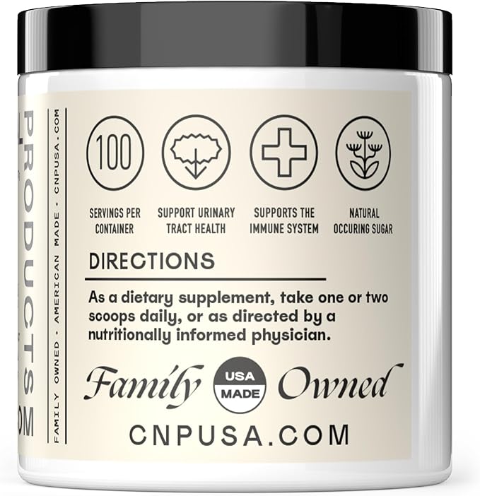 D Mannose Powder Supplement 8oz - Powder D Mannose for Urinary Tract & Bladder Health Support, Bulk Easy Mix Formula, 115 Servings, No Fillers, Non GMO & Gluten Free Support, Kosher Certified Made USA