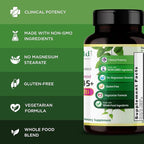 EMERALD LABS Women's 45+ 1-Daily Multi - Complete Multivitamin for Comprehensive Support, Bone & Heart Health* - Designed for Women 45+ - Gluten-Free & Vegetarian - 30 Vegetable Capsules
