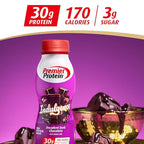 Premier Protein Shake INDULGENCE, Decadent Dark Chocolate, 30g Protein, 170 Calories, 3g Sugar, 11.5 fl oz, 12 Pack (Packaging May Vary)