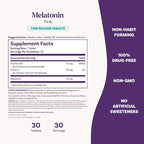 Natrol Sleep Advanced Melatonin Time Release Tablets, Nighttime Sleep Aid