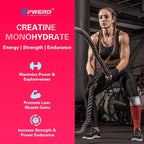 120Count Creatine Monohydrate Gummies 5g, Energy Creatine Supplements Gummies for Gym Essentials-Strawberry
