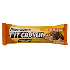 FITCRUNCH Snack Size Protein Bars, 6-Layer Baked Bar, 3g of Sugar & Soft Cake Core (18 Bars, Caramel Peanut)