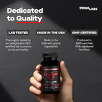 Prime Labs - Men's Testosterone Booster - Stamina, Endurance, & Strength Booster - 60 Caplets