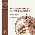 Keto Chow Chocolate | Keto Meal Replacement Shake Powder | Nutritionally Complete | Low Carb | Delicious Easy Meal Substitute | Protein Rich You Choose The Fat | Single Meal Sample
