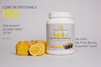 Core Nutritionals ISO Whey Protein Isolate | High-Purity Protein from Whey Isolate | Lean Muscle & Recovery Support | 32 Servings (Lemon Pound Cake)