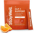 GLP-1 Supplement | Natural GLP-1 Production | GLP 1 Booster Drink Mix to Control Appetite and Cravings | Great Tasting Metabolic Support - Yerba Mate, Garcinia Cambogia, Berberine [Orange]