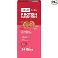 RXBAR Protein Energy Bites, Gluten Free Protein Balls, Strawberry Peanut Butter, 21.1oz Box (24 Bites) 